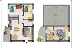 DUPLEX DI 122 MQ CON GARAGE E P. AUTO – NUOVA COSTRUZIONE DUPLEX DI 122 MQ CON GARAGE E P. AUTO – NUOVA COSTRUZIONE